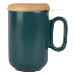 Tisaniere en grès avec filtre émeraude - baltika