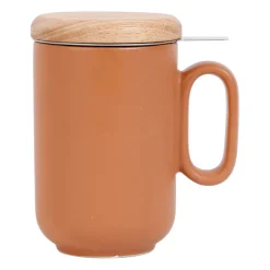 Tisanière en grès avec filtre terracotta - Baltika
