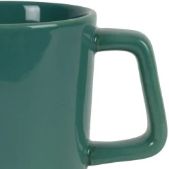 Tisanière en grès et inox émeraude 40cl - Cannelé