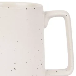 Tisanière mate avec filtre verde blanc 50cl en grès