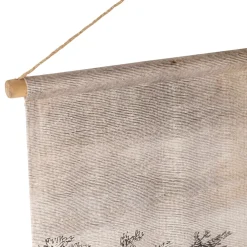 Toile pinacée gris 120x150cm