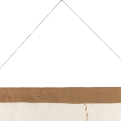 Toile tufté en coton ecru 125x140cm - Organic