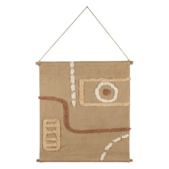 Toile tufté en coton naturel 60xh70cm - Soul Craft