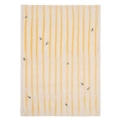 Torchon abeille en coton jaune 50x70cm - Beezz