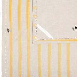 Torchon abeille en coton jaune 50x70cm - Beezz