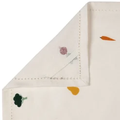 Torchon en coton écru 70x50cm - P'tit Légumes