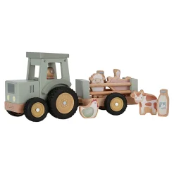 Tracteur avec remorque en bois - Little Farm