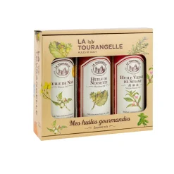 Trio huiles coup de coeur noix, noisette & sésame 250ml x3