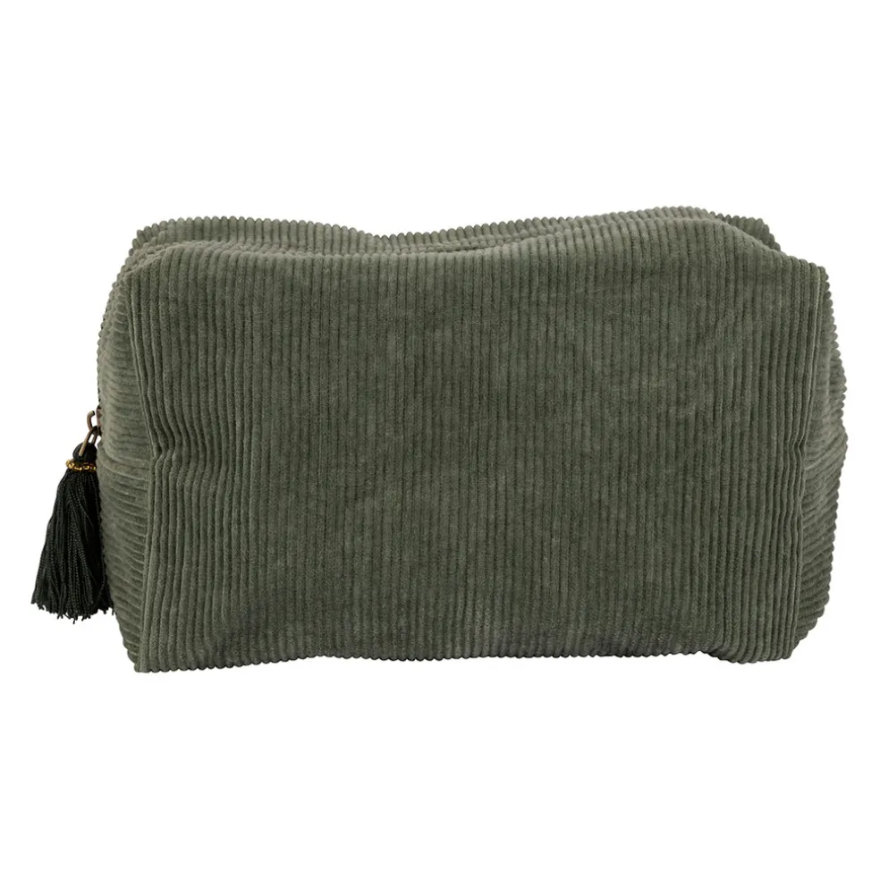 Trousse en coton et polyester kaki - Manarola