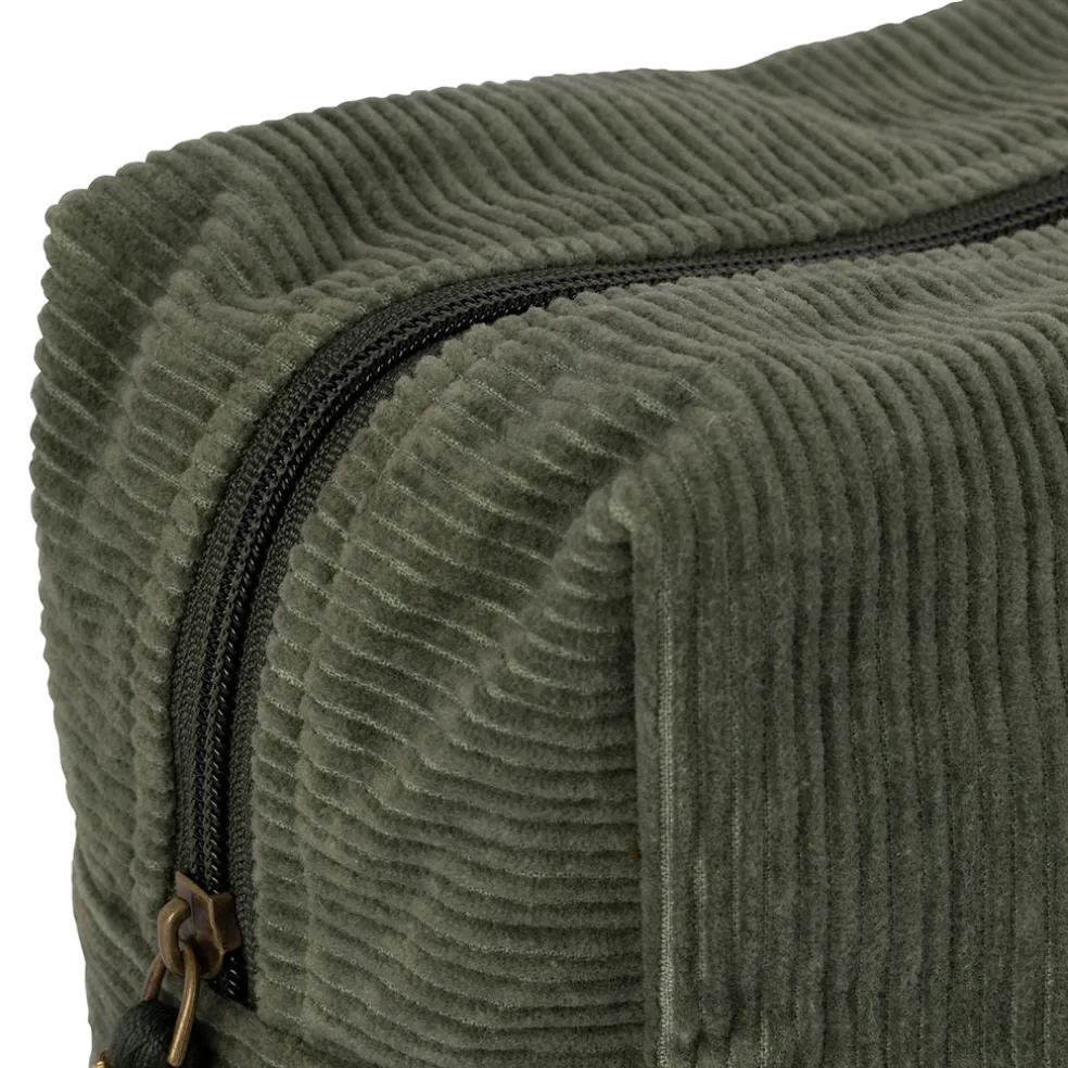 Trousse en coton et polyester kaki - Manarola