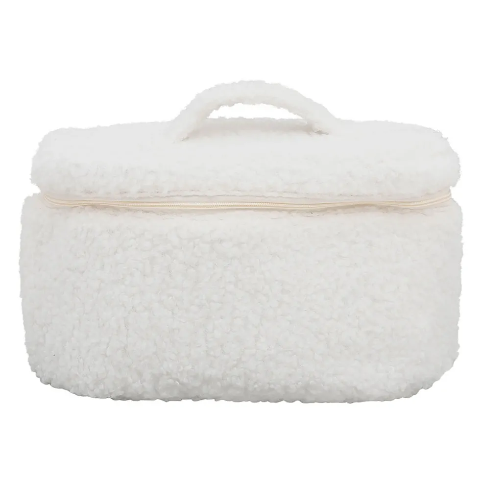 Trousse en sherpa blanc - Songes