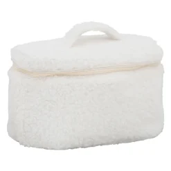 Trousse en sherpa blanc - Songes