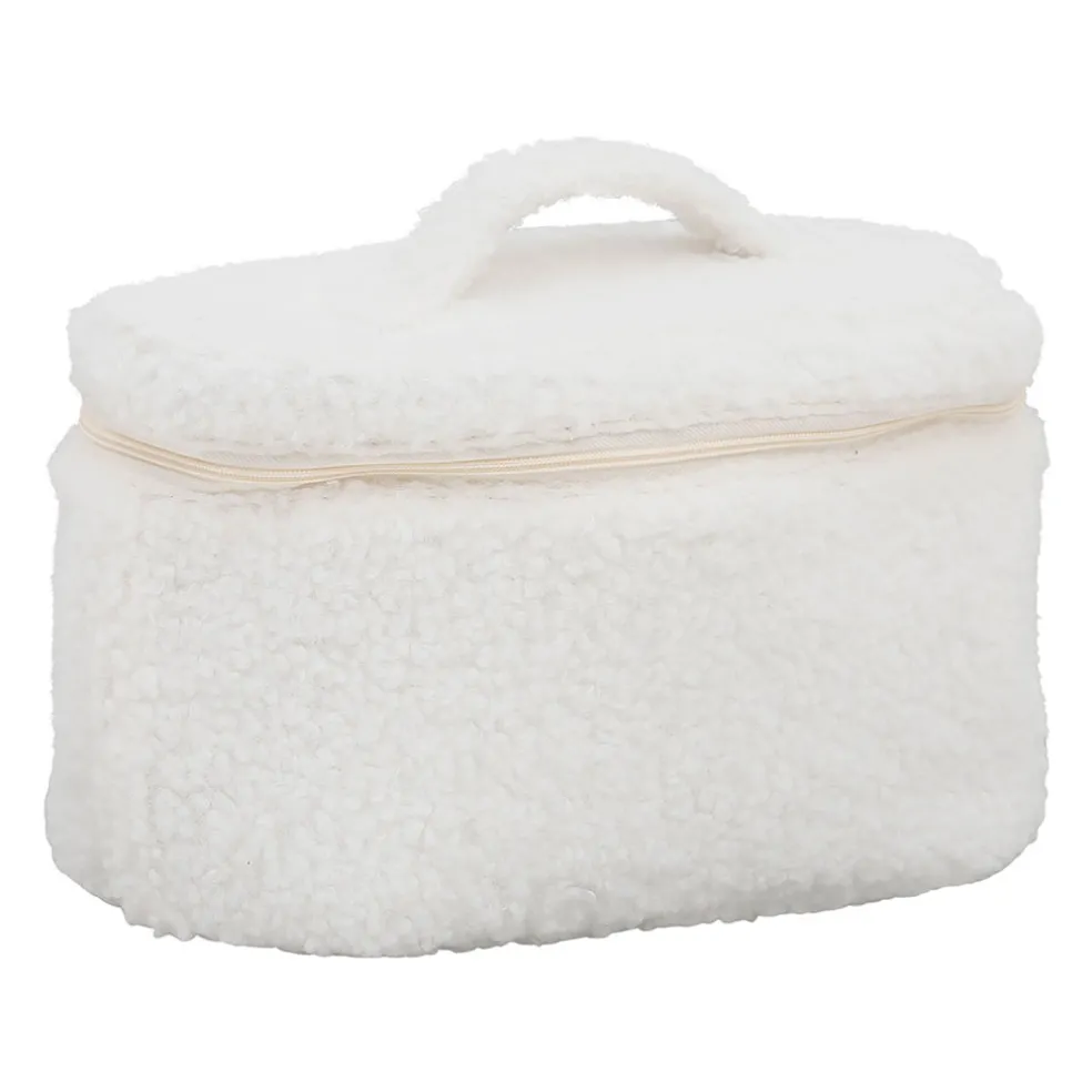 Trousse en sherpa blanc - Songes