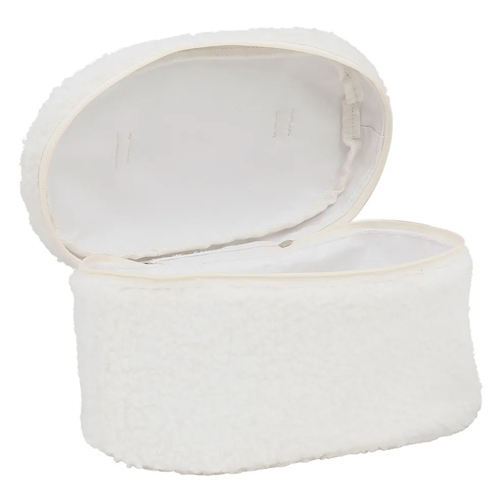 Trousse en sherpa blanc - Songes