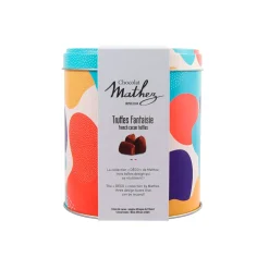 Truffes aux éclats de caramel en boite déco