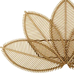 Tête de lit en bambou naturel foncé