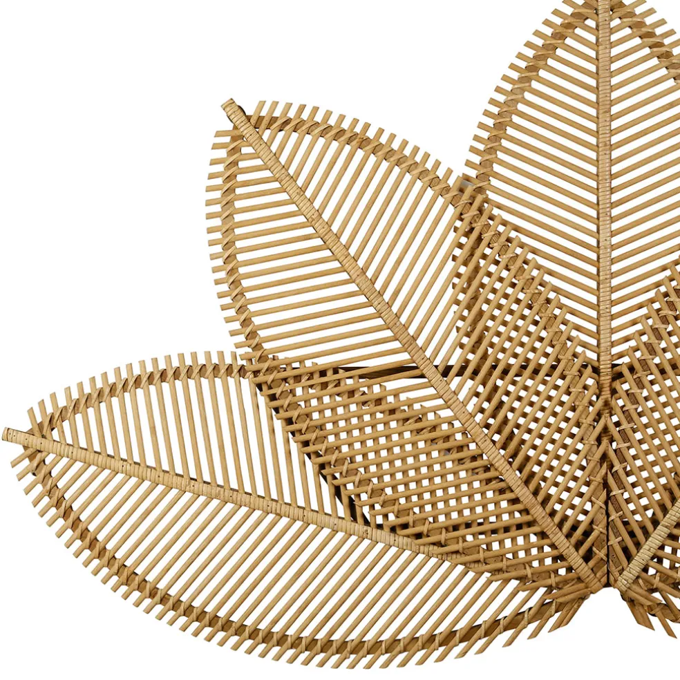 Tête de lit en bambou naturel foncé