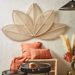 Tête de lit en bambou et rotin 167x90cm