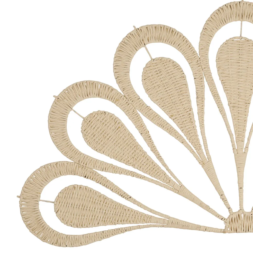 Tête de lit en corde naturel