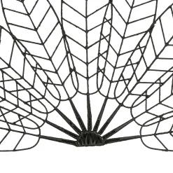 Tête de lit en fer noir - Floraly