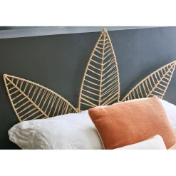 Tête de lit rétractable en corde naturel 175x90cm