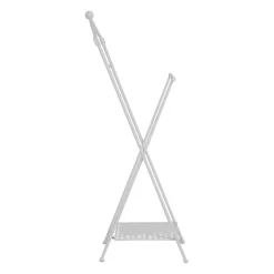Valet pliant en fer blanc h98cm - charmet