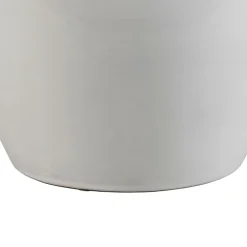 Vase avec anses en grès blanc h28cm - Mijas