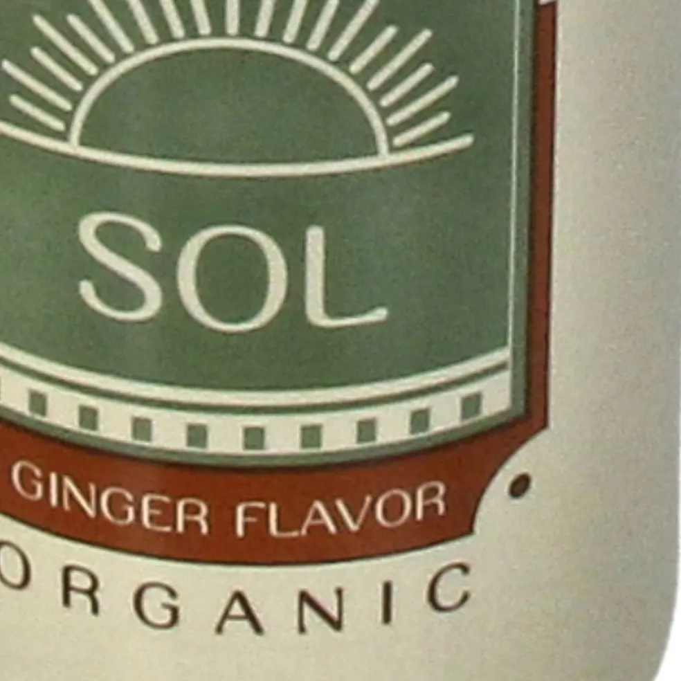 Vase bouteille de soda en grès ivoire h24cm