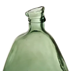 Vase colibri sauge d26xh47cm verre recyclé