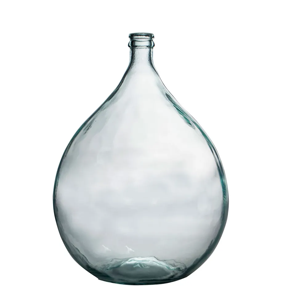 Vase dame jeanne en verre recyclé 34l