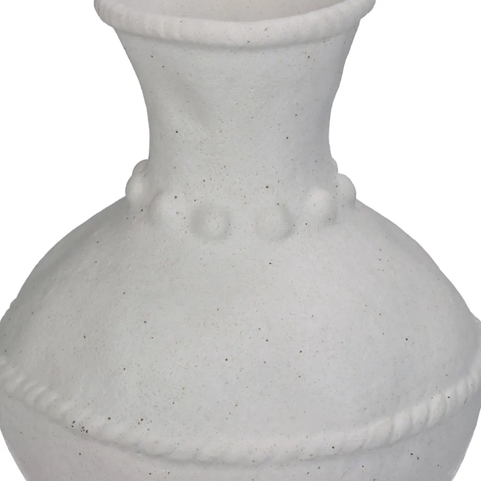 Vase en dolomite blanc h20.7cm