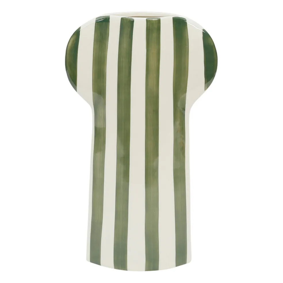 Vase en grès écru h33cm - Patchuca