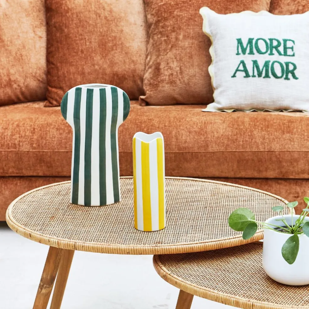 Vase en grès écru h33cm - Patchuca