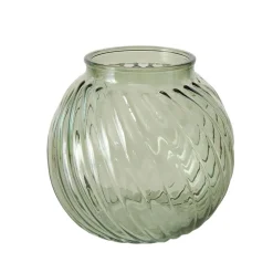 Vase en verre émeraude h14cm - Valea