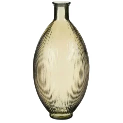 Vase en verre recycle marron h59cm - Firenza