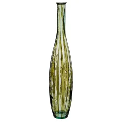 Vase en verre recycle vert h100cm - Palermo