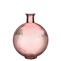 Vase en verre rose d34xh42cm - Firenza