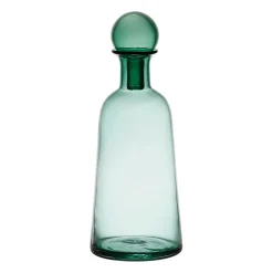 Vase en verre vert d14xh40cm - Pop'S