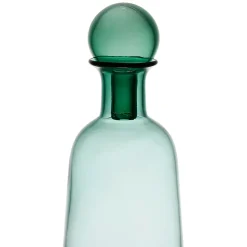 Vase en verre vert d14xh40cm - Pop'S