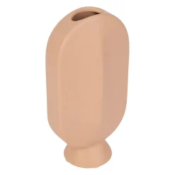 Vase face peche en grès