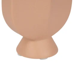 Vase face peche en grès