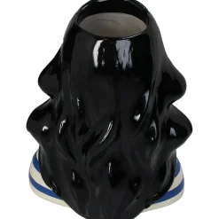 Vase femme brune multicolore h28cm