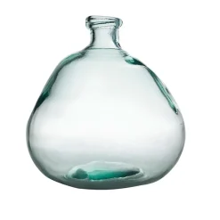Vase simplicity transparent d20xh23cm en verre