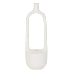 Vase soliflore oleo sable d14.5xh42.5cm gres