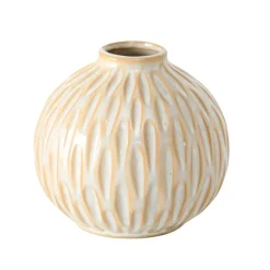 Vase zalina crème d10cm
