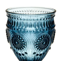 Verre à pied Chambord bleu transparent 25Cl