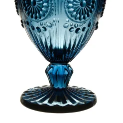 Verre à pied Chambord bleu transparent 25Cl
