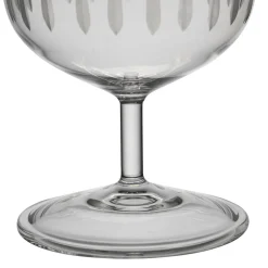 Verre à pied en verre borosilicate transparent 20cl - Azelie