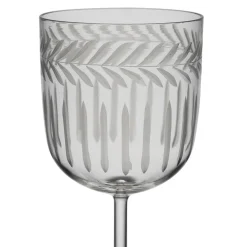 Verre à pied en verre borosilicate transparent 25cl - Azelie