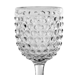 Verre à pied perloa 30cl-d8xh16.5cm verre